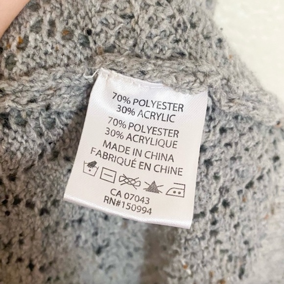 Belle Grey Bohemian Cardigan Long Sleeve XL - Picture 7 of 7